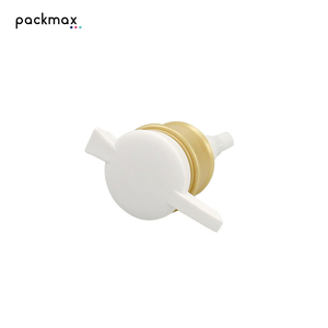 Tail-shaped head, built-in threaded switch, 32-tooth PP lotion <b>pump</b> head for conditioner, <b>shampoo</b> & shower gel - Product Image 3