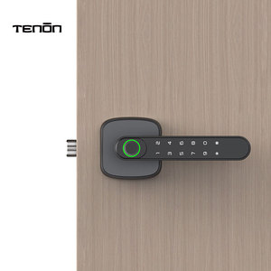 Phòng ngủ thông minh khóa Keyless vân tay sinh trắc học mini ttlock cửa xử lý không thấm nước kỹ thuật số chốt cửa tuya App mã mật khẩu - Product Image 2