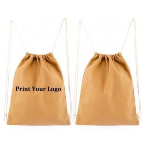 Sac en toile de coton jaune moyen, personnalisé avec logo couleur, fermeture éclair, pour le shopping et les voyages, vente en gros, haute qualité, OEM/ODM - Product Image 5