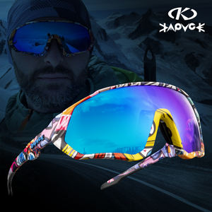 <span class=keywords><strong>KAPVOE</strong></span>-<span class=keywords><strong>Gafas</strong></span> de sol deportivas resistentes a impactos, <span class=keywords><strong>gafas</strong></span> de sol deportivas UV400 para ciclismo, gran oferta - Product Image 2