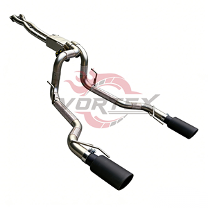 Système d'échappement Vortex Master Craft compatible avec Ford Ranger Raptor 2024 V6 3.0T, silencieux racing avec protection thermique. - Product Image 6