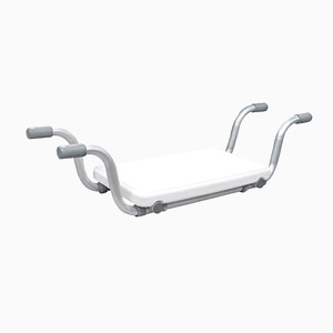 Asiento de bañera de aleación de aluminio con superficie antideslizante para ancianos, mujeres embarazadas y niños, taburete de baño - Product Image 2