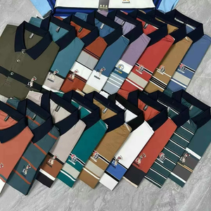 <span class=keywords><strong>Polo</strong></span> Uomo Business 2025 a Manica Corta Traspirante T-Shirt Estiva con Ricamo Sportivo Americano per Primavera e Autunno - Product Image 1