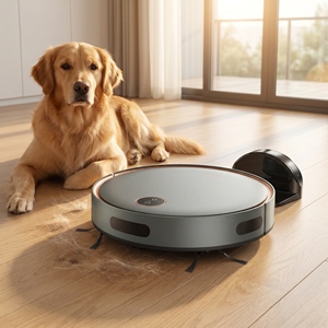 Intelligent Robot Vacuum Cleaner with Auto-Recharge Brushless Motor 2000-2499 Pa Suction Wet <b>Dry</b> <b>Mopping</b> Household Use - Product Image 4