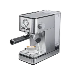 1200W New Retro Design Plastic Semi-Automatic Espresso Coffee Machine