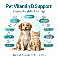 Vitamin B Cair untuk Anjing dan Kucing |   Nafsu Makan Vitalitas Energi |   Dukungan Kekebalan Tubuh Kesehatan Mata Anti-Stres |   60ml Formula OEM Khusus