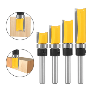 1/4 \ "Shank Mẫu TRIM <span class=keywords><strong>Router</strong></span> <span class=keywords><strong>bit</strong></span> tuôn ra TRIM công cụ chế biến gỗ thẳng dưới mang phay cắt máy cắt - Product Image 3