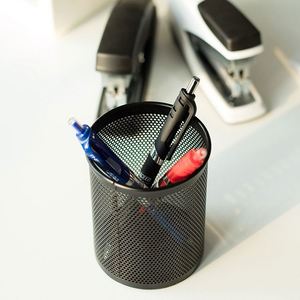 IStapromo Gifts <b>Pen</b> Holder Metal Mesh Pencil Holder for Desk <b>Organizer</b> Multifunctional Office Supplies for Home Kids and School - Product Image 3