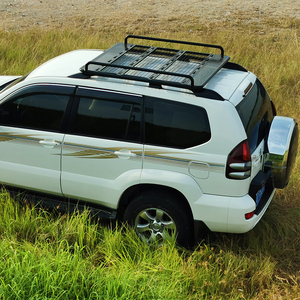 <span class=keywords><strong>ก</strong></span>ระเป๋าสัมภาระอลูมิเนียม4X4,แร็คหลังคาแบนสำหรับ Mitsubishi Pajero V7 Shogun L200 2018 Montero Sport <span class=keywords><strong>2021</strong></span> - Product Image 2