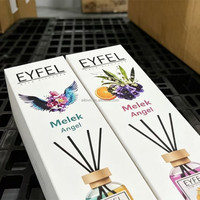 Diffuseur de parfum en verre grande capacité, aux notes florales et fruitées, à évaporation naturelle, pour salons, hôtels, voitures, accent décoratif