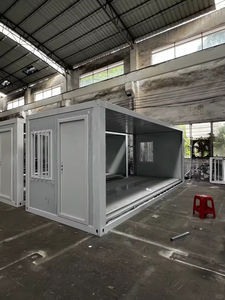 Bureau de conteneur pliable | Maison modulaire préfabriquée en conteneur pour la gestion du <span class=keywords><strong>site</strong></span>, les réunions et l'utilisation du poste de travail - Product Image 3