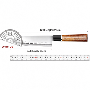 Commercial Grade Japanese Kitchen <b>Knife</b> <b>Set</b> Ergonomic Wood Handle <b>Cooking</b> <b>Knives</b> Bulk Supply - Product Image 6