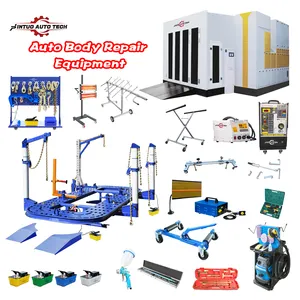 Jintuo sheet metal station vehicle equipment car bench o liner frame machine spray booth autobody repair equipment