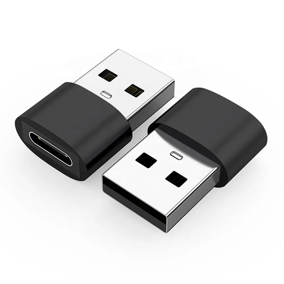 USB to USB C Adapter to A Male Charger Type C Converter Data Fast Charging Type C OTG Adapter
