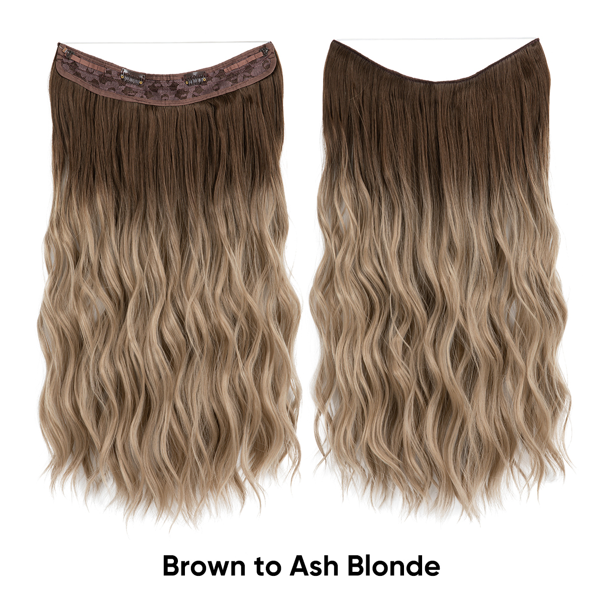 Brown to Ash Blonde