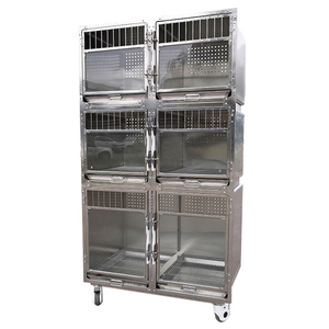 LIZE PET Cattery Jaula móvil para perros y gatos Vitrina <span class=keywords><strong>de</strong></span> embarque para <span class=keywords><strong>mascotas</strong></span> <span class=keywords><strong>de</strong></span> acero inoxidable Portador <span class=keywords><strong>de</strong></span> madera para exhibición <span class=keywords><strong>de</strong></span> animales <span class=keywords><strong>Tienda</strong></span> <span class=keywords><strong>de</strong></span> <span class=keywords><strong>mascotas</strong></span> - Product Image 1