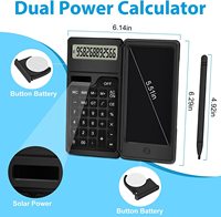 Calculatrice scientifique solaire GY, écriture manuscrite, logo personnalisable, plastique, modèle de bureau professionnel, T3, double alimentation, calendrier