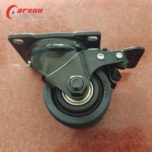 1200lbs 3-Zoll-Stahlplattenrollen mit glas verstärkten Nylon-Rad rollen mit geringer Schwerkraft OEM anpassbar - Product Image 5