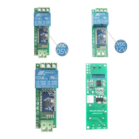 Módulo de Relé de 1 Canal 5V 12V ESP8266 para Módulo de Relé Bluetooth, Internet de las Cosas, Hogar Inteligente, Interruptor de Control Remoto por Aplicación Móvil