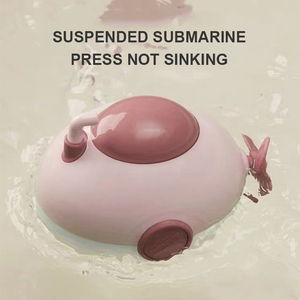 Jouet de <span class=keywords><strong>bain</strong></span> flottant à remonter en plastique en forme de sous-marin de dessin animé mignon pour bébés garçons et filles - Product Image 3