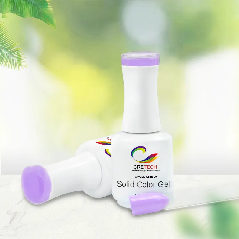 HIgh Pigment Easy Dry 3000 Color UV Nail Gel Polish Color Cretech Gel produttore