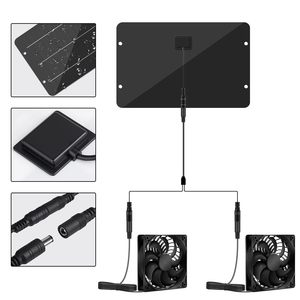 Panel solar con ventiladores axiales dobles para ventilación de gallineros y casas de mascotas, módulos monocristalinos de 10W 12V - Product Image 3
