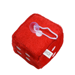 Nhà Máy Bán Buôn Sang Trọng Xúc Xắc Biểu Tượng Tùy Chỉnh Xe Trang Trí Treo Xúc Xắc Bộ Các Loại Nhồi Bông Mềm Bông Sang Trọng Mờ Xúc Xắc - Product Image 5