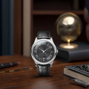 <span class=keywords><strong>Orologio</strong></span> Subacqueo di Lusso Personalizzato per <span class=keywords><strong>Uomo</strong></span> con Cinturino in Pelle, Calendario, Impermeabile, Automatico di Alta Gamma con Lancette Meccaniche alla Moda - Product Image 2