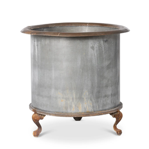 Jardinière en fer galvanisé - Product Image 1