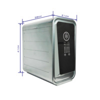 Purificateur d'eau domestique haut de gamme à osmose inverse 800 GPD, filtre intégré 5 étapes avec affichage TDS, filtre alcalin électrique