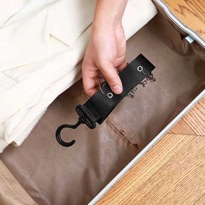 หมวกแบบแขวนจัดระเบียบสำหรับห้องนอนสารพัดสารพัดแบบเหนียวติดผนังทางเข้าตู้เสื้อผ้าคลิปหนีบติดหมวกลิ้นเป็ดชั้นวางของ - Product Image 3