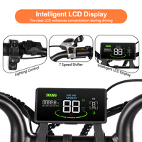 Vélo électrique urbain EU STOCK D50 250W 48V 18.2AH avec freins à disque doubles, pneus larges, vélo électrique hybride pour les trajets urbains et les trajets courts