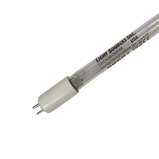 LightSources High Quality UV lights tube 48W 185nm 254nm High Ozone UV Germicidal Lamps