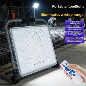 Projecteur LED ultra-lumineux pliable pour le camping, utilisation en extérieur et dans le jardin, indice de protection IP54, <span class=keywords><strong>lampe</strong></span> portable à recharge USB, rotative, <span class=keywords><strong>lampe</strong></span> à main - Product Image 3