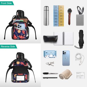 Free sample <b>Water</b>-Resistant Storage Organizer Crutch Accessories Bag with Drink Holder and Zipper <b>Pouch</b> for Crutches - Product Image 2