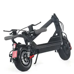 Skuter Sepeda Listrik Satu Roda Dewasa, 350 W 36V 10AH dengan Baterai Lithium Yang Dapat Dilepas