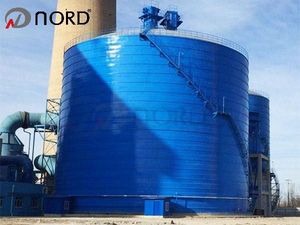 20000 tấn thép hàn xi măng Silo Fly Ash cát tổng hợp PLC bột Silo - Product Image 2