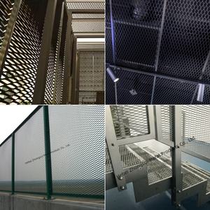 מחיר נמוך יותר לוחות מתכת דקורטיביים רשת יהלומים אלומיניום דקורטיביים רשת מורחבת למכירה - Product Image 6