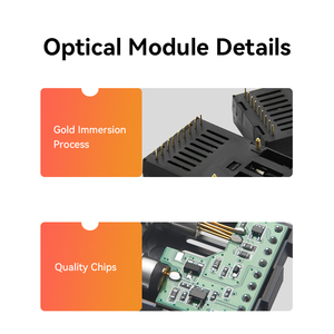 Módulo Óptico GIANTECH 1X9, Multimodo de 10M, 1310NM, 2KM, Comunicación TTL Asíncrona Preferida, Módulo Óptico de Grado Industrial - Product Image 2