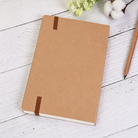 Cuaderno de Dibujo 2026 A5, Tapa Dura de Papel Kraft, Páginas en Blanco, con Banda Elástica, Diario de Dibujo para Artistas, Ecológico, Personalizable