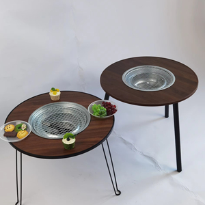 Parrilla Portátil Multifuncional de Carbón, Mini Barbacoa sin Humo, con Grabado Personalizado, para 2-4 Personas, Ideal para Glamping, Picnic, Patio, Té y Cocina - Product Image 4