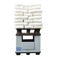 Vente en gros Boîte Palette Pliable 1200x1000x1150mm Chiffre d'Affaires Pliable en Plastique PP Manchons en Nid d'Abeille Caisse pour le Stockage