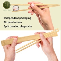 Einzeln Verpackte Karbonisierte Einweg-Bambusstäbchen, Ideal für Takeaway & Catering