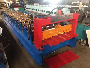 Full Automatic Roof Tile Making Roll Forming Machine Roof Tile Manufacturing Machine Terrazzo Tile Machine Price