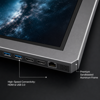 Écran interactif 4K anti-reflet IFP de 75 pouces à bordure ultra-fine, tactile 20 points, détection à 10 m pour la télémédecine et l'éducation intelligente