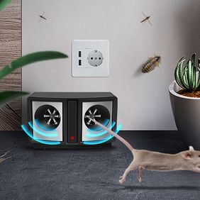 Chine Vente en gros Répulsif antiparasitaire électronique pour animaux <span class=keywords><strong>Anti</strong></span> punaises de lit Ultrasons <span class=keywords><strong>Rat</strong></span> Souris Souris Répulsif - Product Image 4