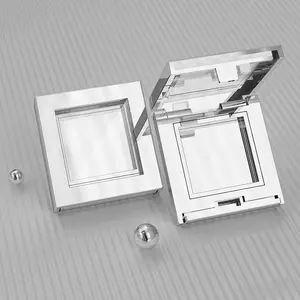 磁性替换替换空眼影容器盒单眼影包装透明供应商26毫米36毫米