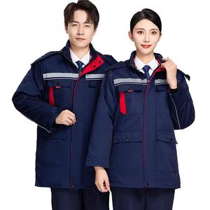 Ropa de Paideng, abrigos de algodón personalizados para trabajo de invierno, trajes de construcción, ingenierí<span class=keywords><strong>a</strong></span>, seguro laboral, ropa de trabajo personalizada - Product Image 1