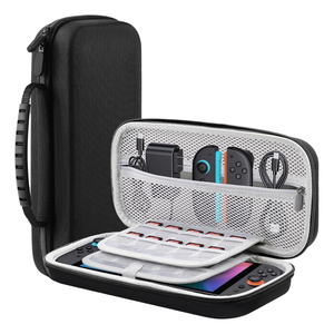 เคสเก็บสวิตช์ EVA ป้องกันแบบกำหนดเองได้พร้อมสวิตช์นินเทนโด /oled พร้อมตัวยึดเกม10ตัวสำหรับมาริโอ - Product Image 3