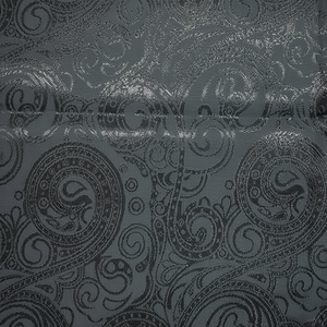 Tissu satiné ultra doux 100% polyester Jacquard avec des caractéristiques métalliques respirantes à séchage rapide pour les vêtements Abaya pour filles - Product Image 1